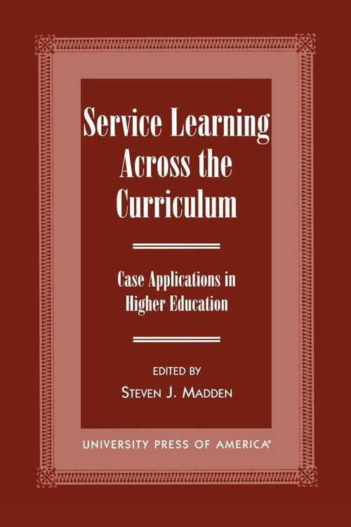 Produktbild: Service Learning Across the Curriculum