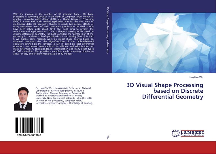 Produktbild: 3D Visual Shape Processing based on Discrete Differential Geometry