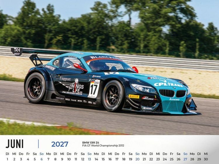 Produktbild: BMW im Rennsport Kalender 2027