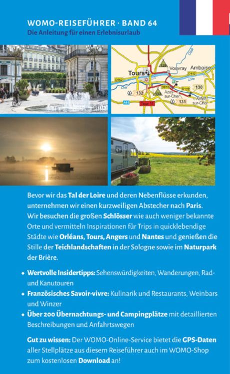Produktbild: Entdeckertouren mit dem Wohnmobil Tal der Loire