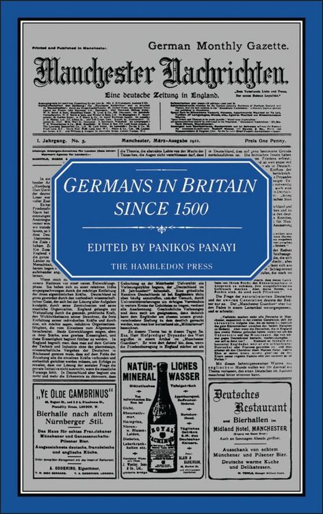 Produktbild: Germans in Britain Since 1500
