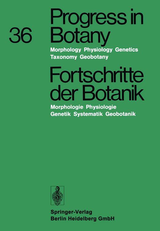 Produktbild: Fortschritte der Botanik