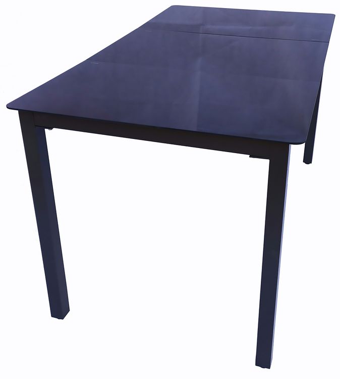 Produktbild: Aluminium Glas Gartentisch Balkontisch 189x90 cm