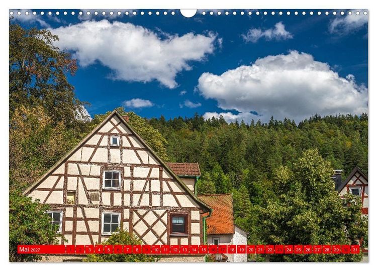 Produktbild: M&uuml;hlheim an der Donau (Wandkalender 2027 DIN A3 quer), CALVENDO Monatskalender