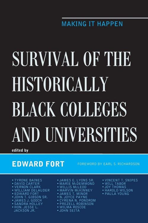 Produktbild: Survival of the Historically Black Colleges and Universities