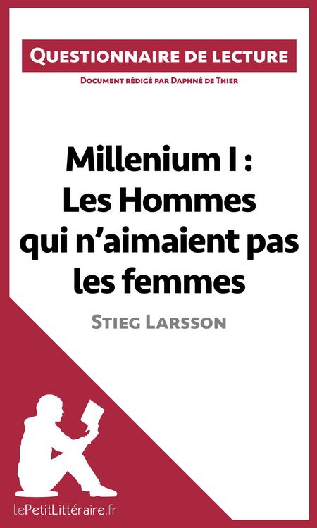 Produktbild: Millenium I : Les Hommes qui n'aimaient pas les femmes de Stieg Larsson