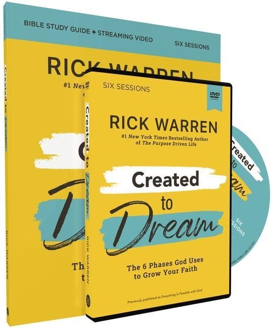Produktbild: Warren, R: Created to Dream Study Guide with DVD