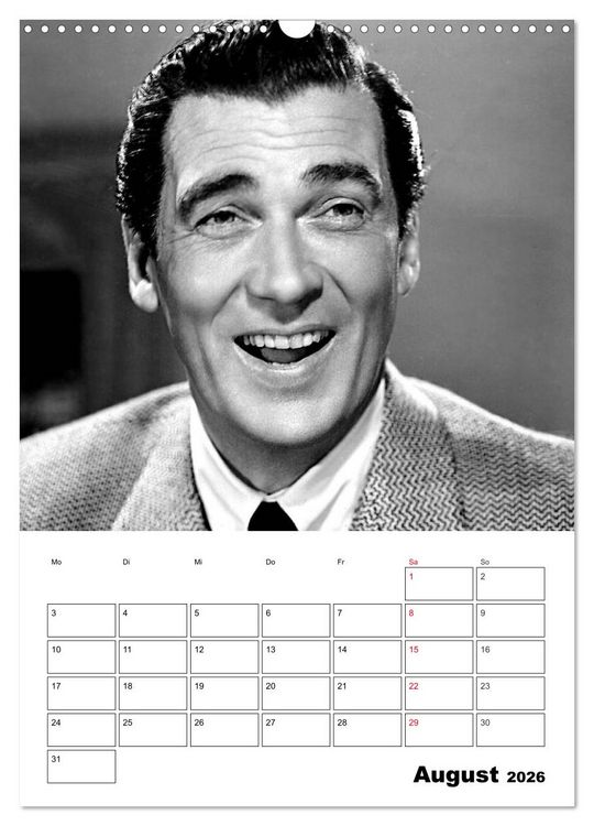 Produktbild: Leinwandhelden. Unvergessene Filmstars (Wandkalender 2026 DIN A3 hoch), CALVENDO Monatskalender