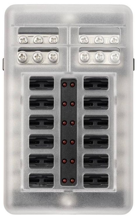 Produktbild: TRU COMPONENTS SICHERUNGS BOX 12-tlg TC-13473380 5 A, 10 A, 15 A, 20A