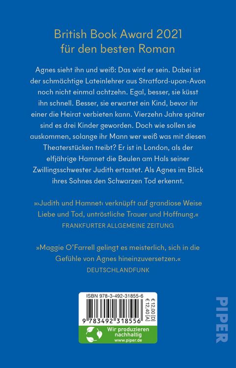 Produktbild: Judith und Hamnet