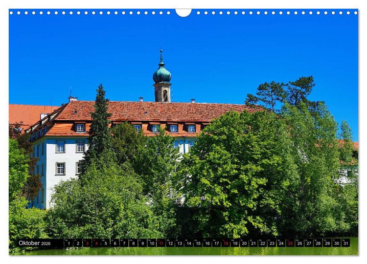 Produktbild: Rottenburg am Neckar - Eine Stadt am Limes (Wandkalender 2026 DIN A3 quer), CALVENDO Monatskalender