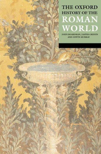 Produktbild: The Oxford History of the Roman World