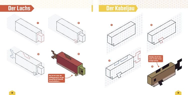 Produktbild: Das inoffizielle Minecraft-Zeichenbuch