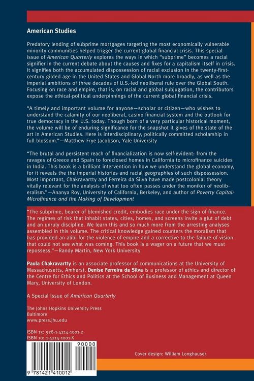 Produktbild: Race, Empire, and the Crisis of the Subprime