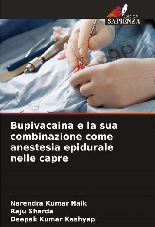 Produktbild: Bupivacaina e la sua combinazione come anestesia epidurale nelle capre