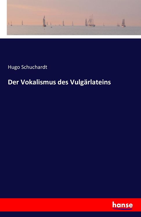 Produktbild: Der Vokalismus des Vulg&auml;rlateins