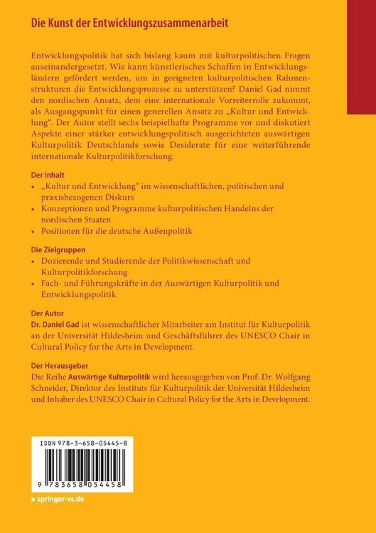 Produktbild: Die Kunst der Entwicklungszusammenarbeit