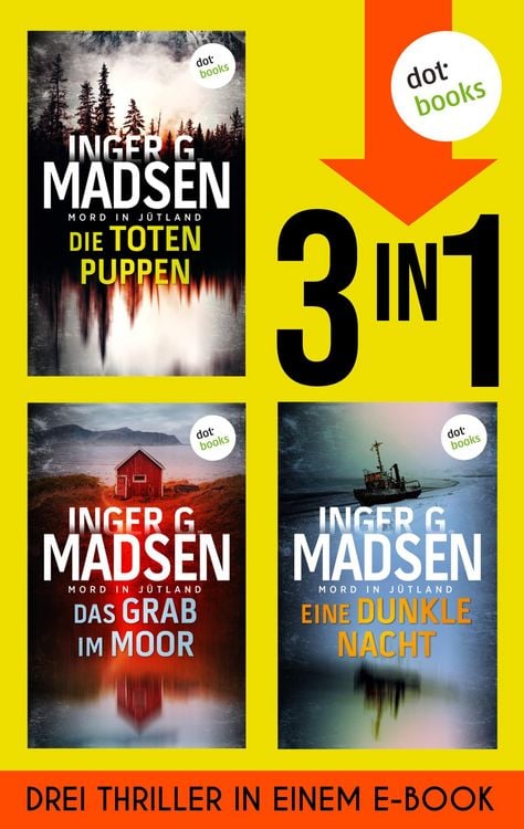 Produktbild: Die toten Puppen, Das Grab im Moor & Eine dunkle Nacht