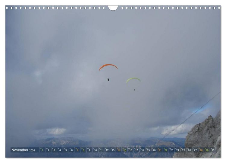 Produktbild: Berge und Sport 2026, Impressionen einer Leidenschaft (Wandkalender 2026 DIN A3 quer), CALVENDO Monatskalender