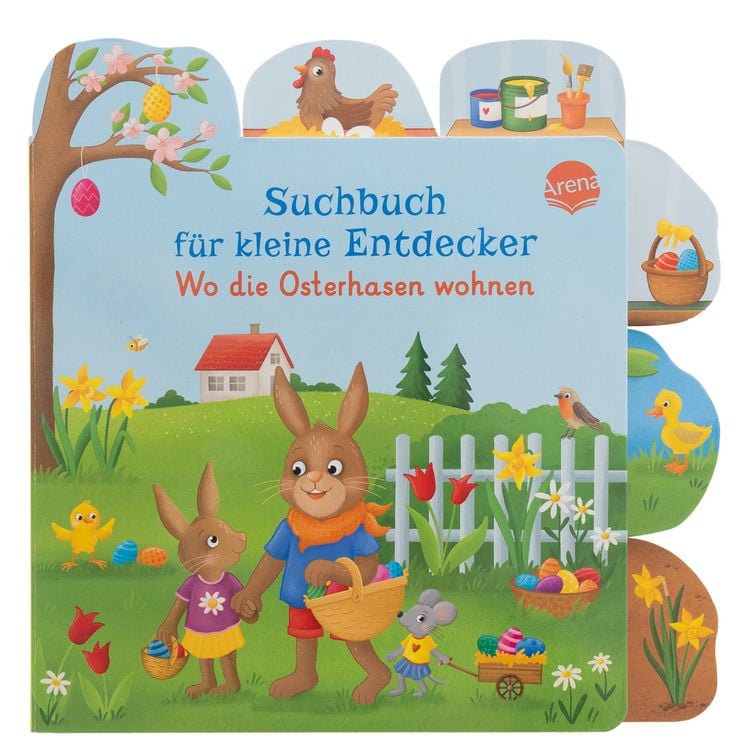 Produktbild: Suchbuch f&uuml;r kleine Entdecker. Wo die Osterhasen wohnen
