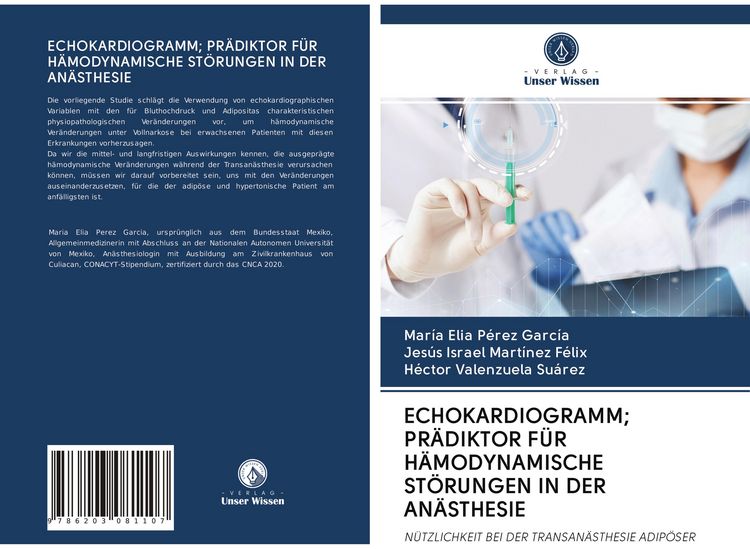 Produktbild: Echokardiogramm; Pr&auml;diktor f&uuml;r H&auml;modynamische St&ouml;rungen in der An&auml;sthesie