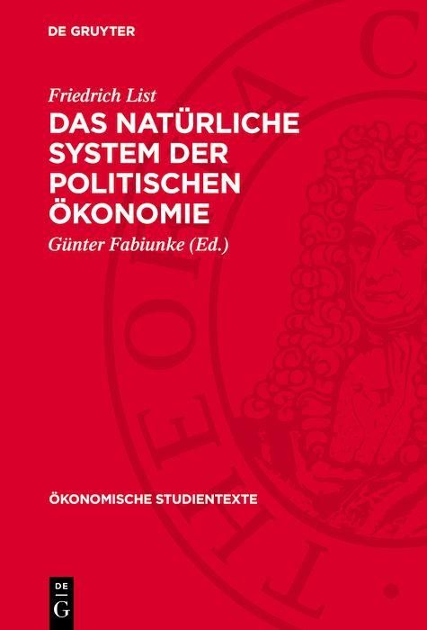 Produktbild: Das nat&uuml;rliche System der politischen &Ouml;konomie