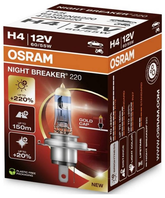 Produktbild: Osram Automotive 64193NB220 Halogen Leuchtmittel