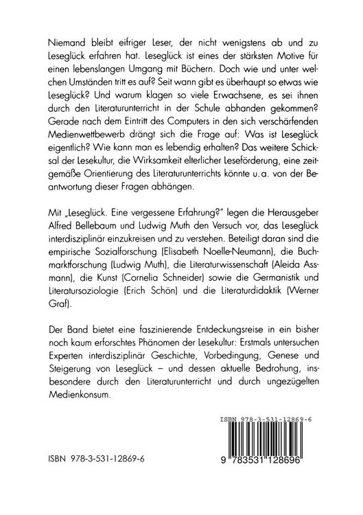 Produktbild: Lesegl&uuml;ck