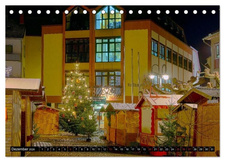 Produktbild: Schl&uuml;chtern 2026 (Tischkalender 2026 DIN A5 quer), CALVENDO Monatskalender