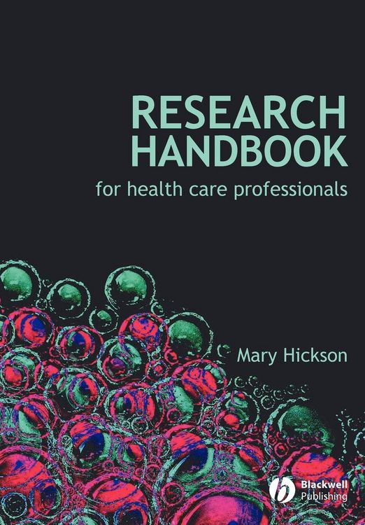 Produktbild: Research Handbook for Health Care Professionals