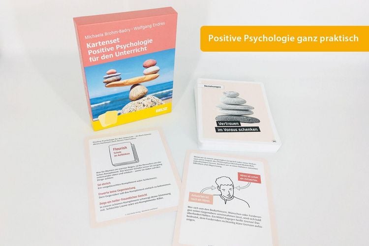 Produktbild: Kartenset Positive Psychologie f&uuml;r den Unterricht