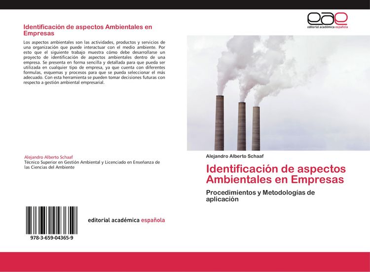 Produktbild: Identificaci&oacute;n de aspectos Ambientales en Empresas
