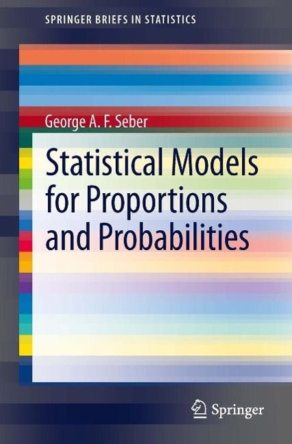 Produktbild: Statistical Models for Proportions and Probabilities