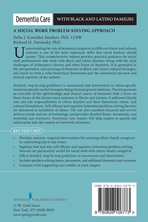 Produktbild: Dementia Care with Black and Latino Families