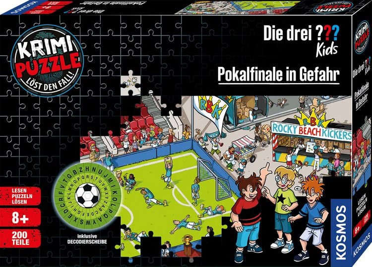 Produktbild: Krimi-Puzzle: Die drei ??? Kids - Pokalfinale in Gefahr
