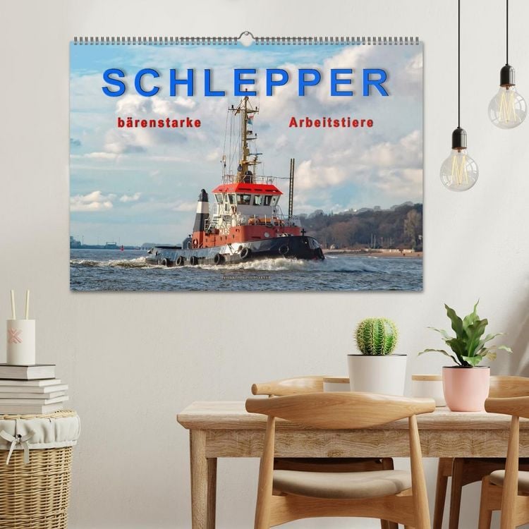 Produktbild: Schlepper - b&auml;renstarke Arbeitstiere (Wandkalender 2026 DIN A2 quer), CALVENDO Monatskalender