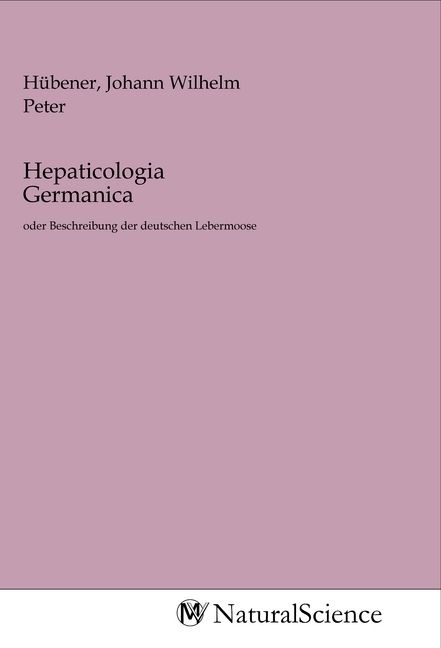Produktbild: Hepaticologia Germanica