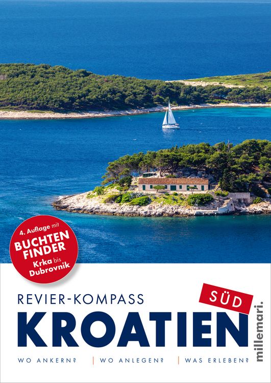 Produktbild: Revier-Kompass Kroatien S&uuml;d. 4. Auflage 2025