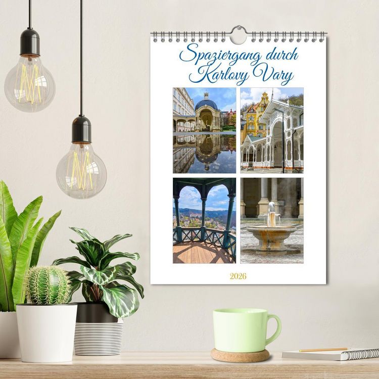 Produktbild: Spaziergang durch Karlovy Vary (Wandkalender 2026 DIN A4 hoch), CALVENDO Monatskalender