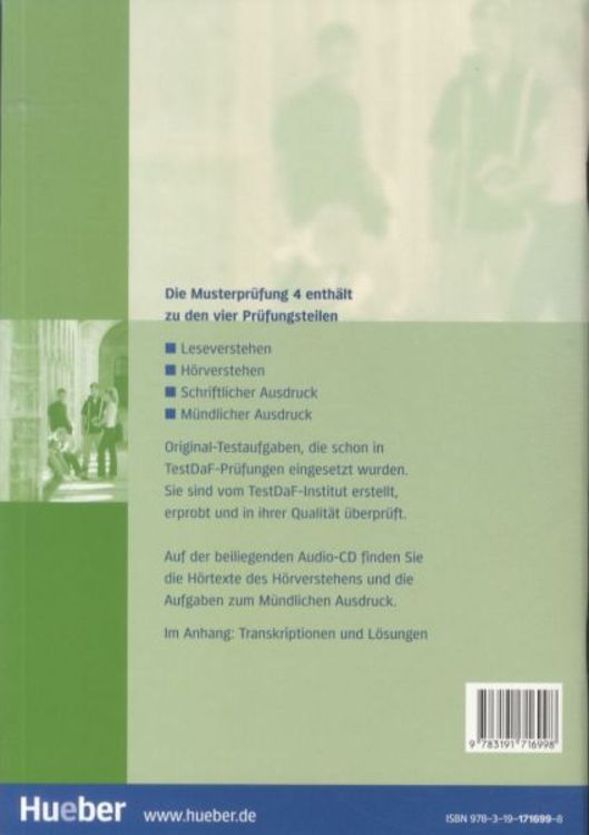 Produktbild: TestDaF Musterpr&uuml;fung 4