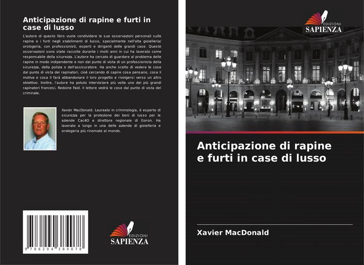 Produktbild: Anticipazione di rapine e furti in case di lusso