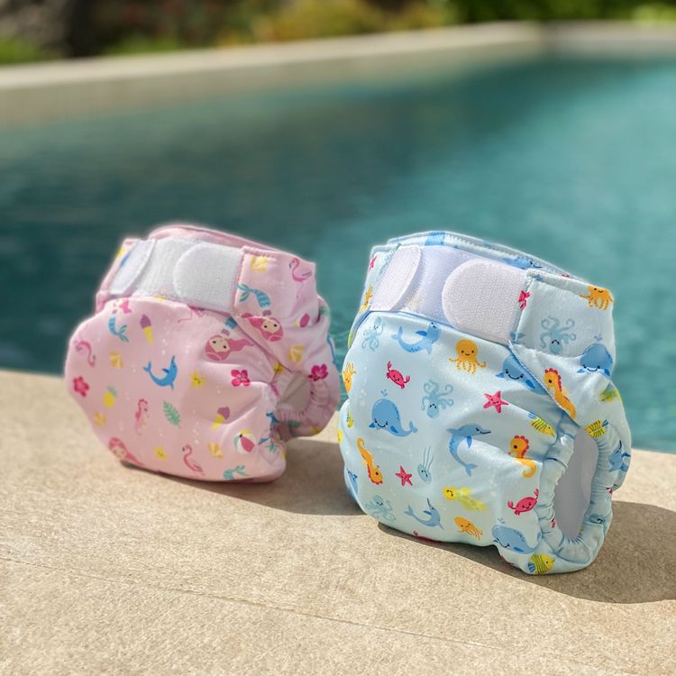 Produktbild: Freds Swim Nappy Schwimmwindel, wiederverwendbar, pink, Gr&ouml;&szlig;e 1: 4-9 kg