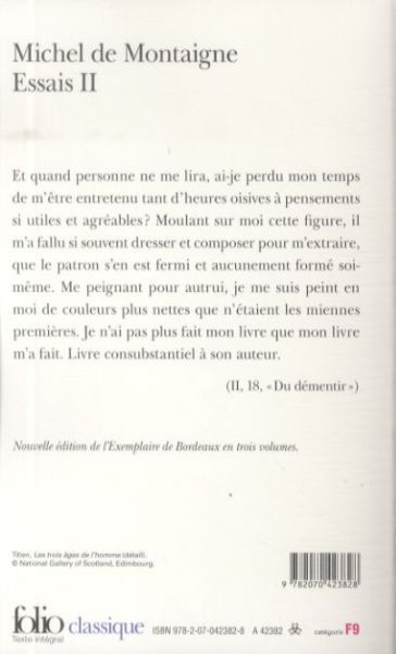 Produktbild: Les essais - II