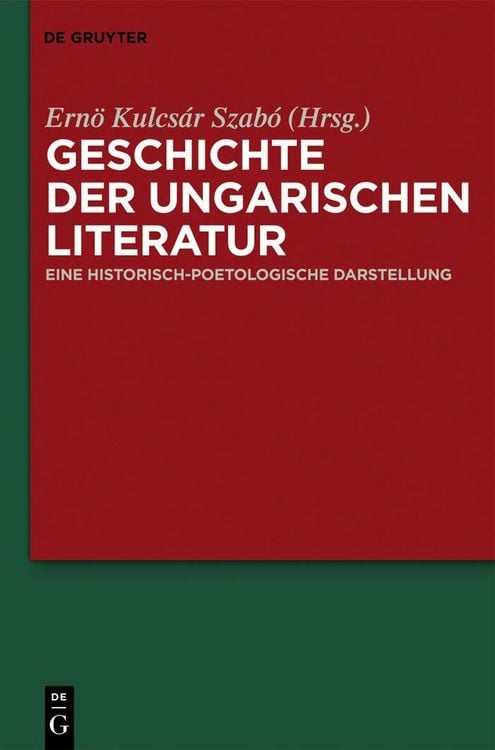 Produktbild: Geschichte der ungarischen Literatur