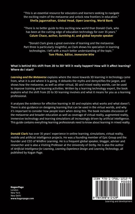 Produktbild: Learning and the Metaverse