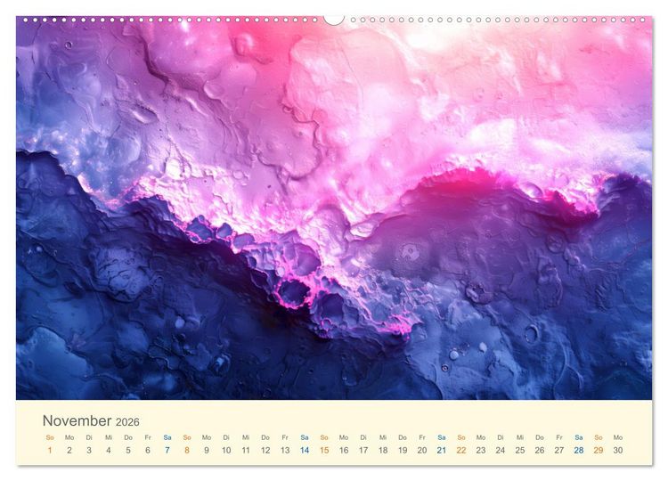 Produktbild: Nicht von diesem Planeten (hochwertiger Premium Wandkalender 2026 DIN A2 quer), Kunstdruck in Hochglanz