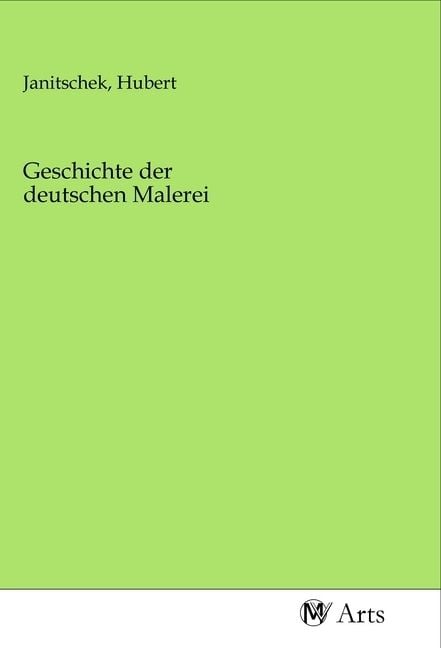 Produktbild: Geschichte der deutschen Malerei