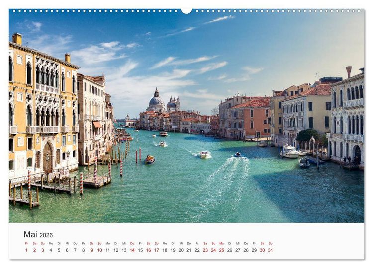 Produktbild: Italien - Das wundervolle Land im S&uuml;den. (Wandkalender 2026 DIN A2 quer), CALVENDO Monatskalender