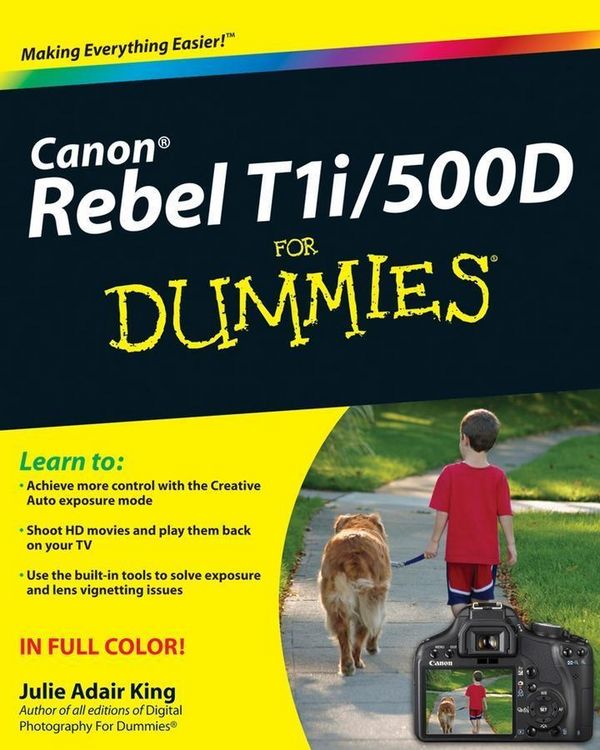 Produktbild: Canon EOS Rebel T1i / 500D For Dummies