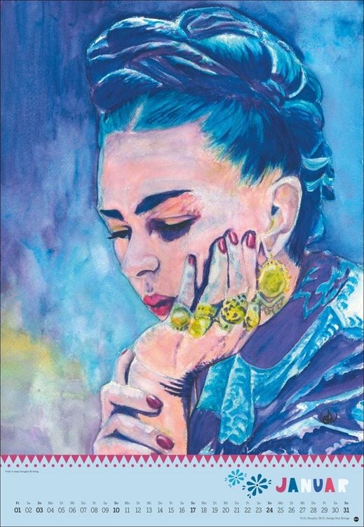 Produktbild: Frida Posterkalender 2027